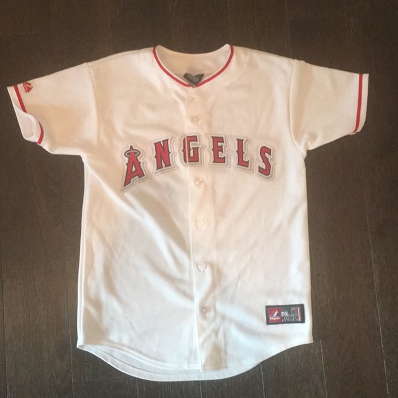 mike trout kids jersey